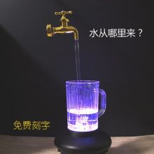 创意悬浮水龙头流水摆件，又神奇又好玩的家具装饰