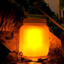 夜晚可以照明的英国Sun Jar阳光罐，一款可以储存阳光的罐子