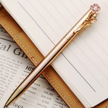 Modern樱花珍珠签字笔，精致时尚的高档中性笔